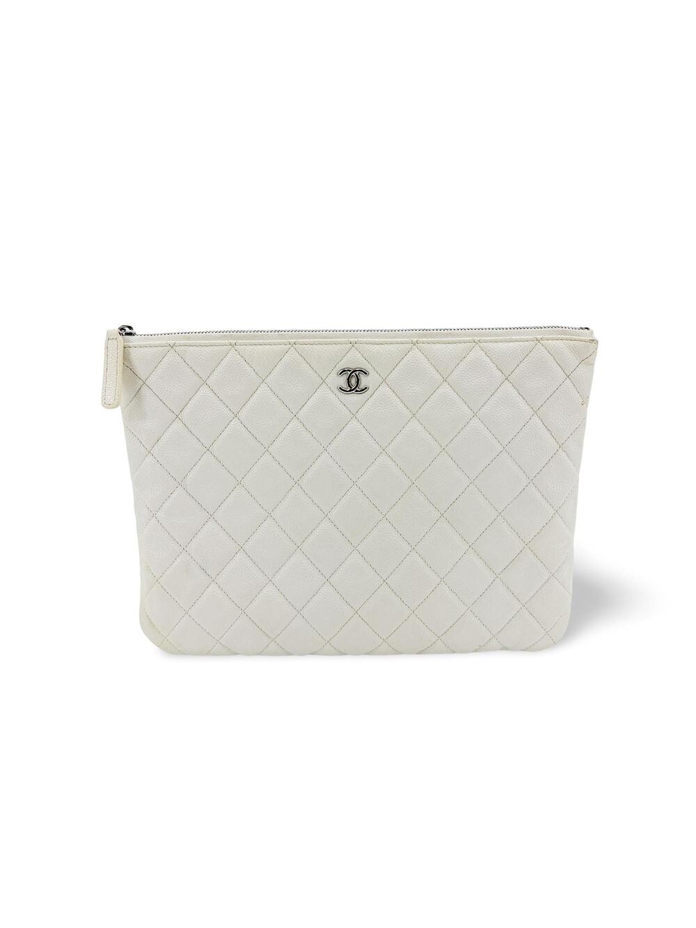 Chanel Classic Large Pouch Grained #357422F50B